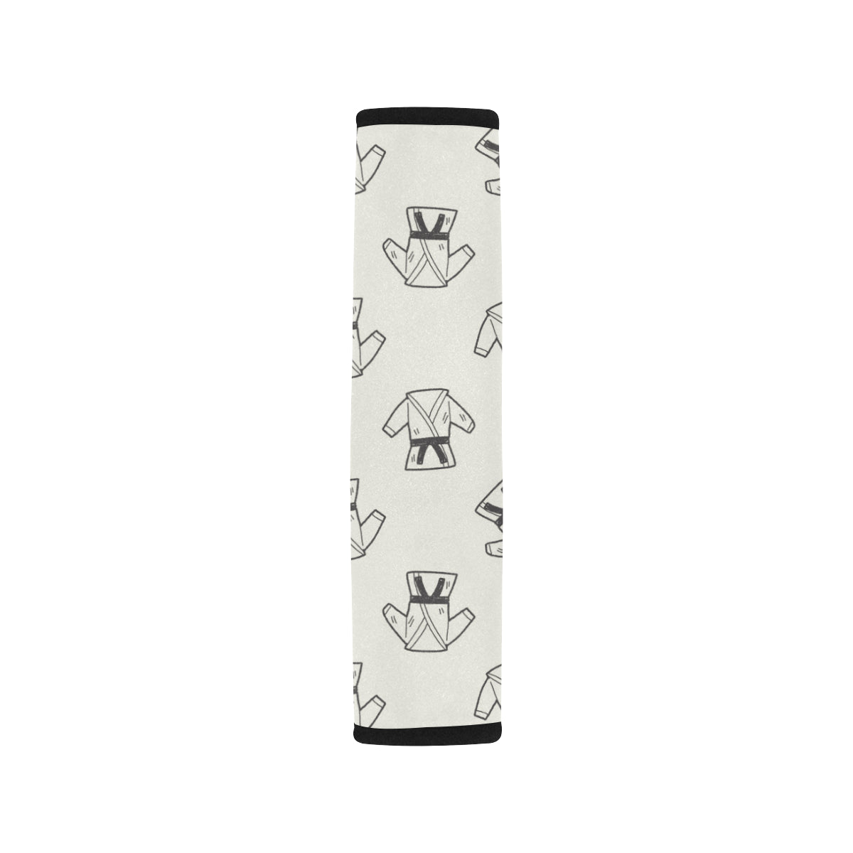 Karate Pattern Print Design 01 Car Seat Belt Cover