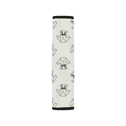 Karate Pattern Print Design 01 Car Seat Belt Cover