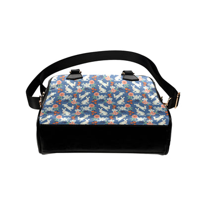 Bunny Pattern Print Design 07 Shoulder Handbag