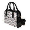 Cow Pattern Print Design 02 Shoulder Handbag