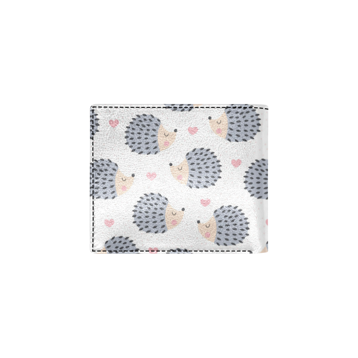 Hedgehog Baby Pattern Print Design 03 Men's ID Card Wallet