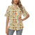 Western Cowboy Design Pattern Women's Hawaiian Shirt