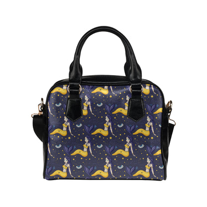 Pisces Pattern Print Design A04 Shoulder Handbag
