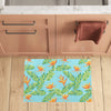 Bird Of Paradise Pattern Print Design BOP04 Kitchen Mat