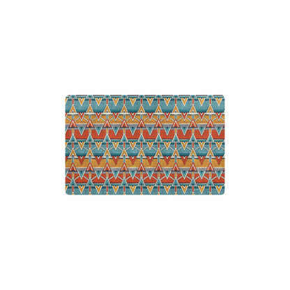 Kente Print African Design Themed Kitchen Mat