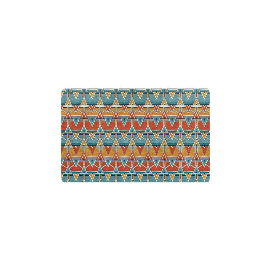 Kente Print African Design Themed Kitchen Mat