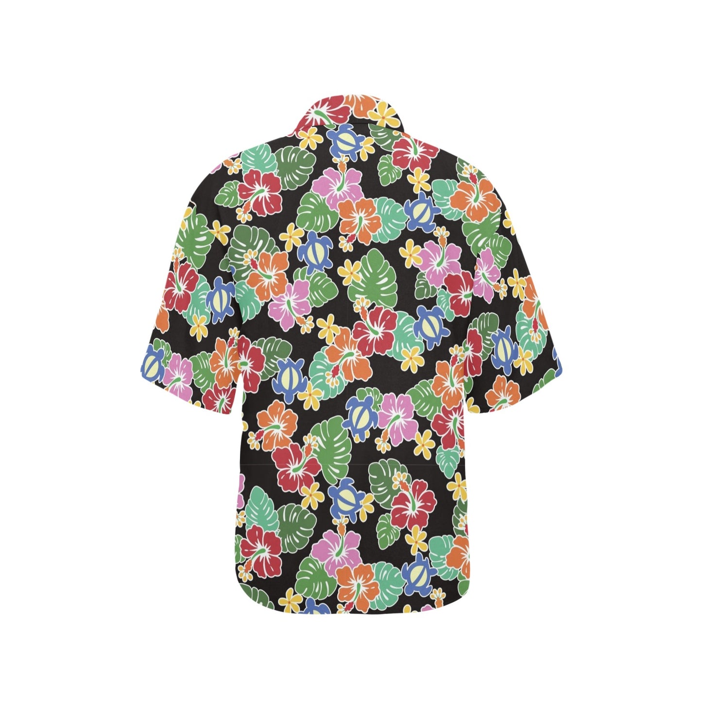Hawaiian Themed Pattern Print Design H010 Women's Hawaiian Shirt