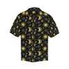 Sun Moon Print Design LKS301 Men's Hawaiian Shirt