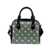 Alien Pattern Print Design 02 Shoulder Handbag