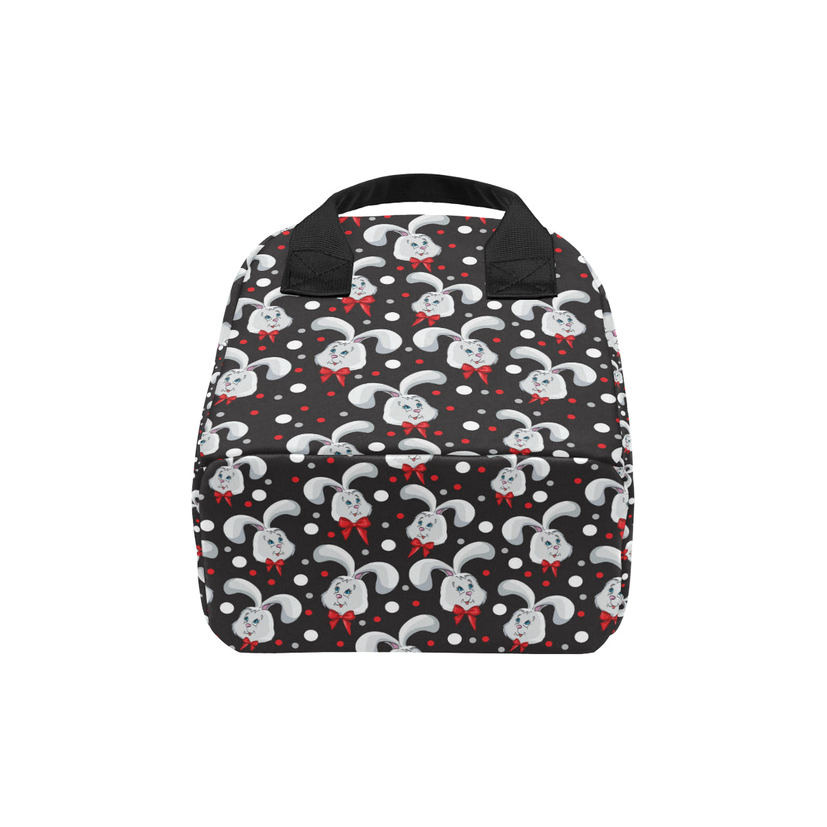 Rabbit Pattern Print Design RB012 Insulated Lunch Bag