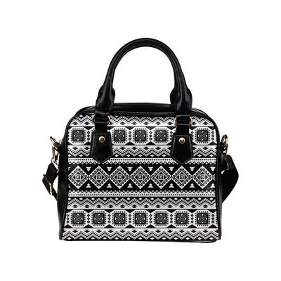 Aztec Pattern Print Design 08 Shoulder Handbag