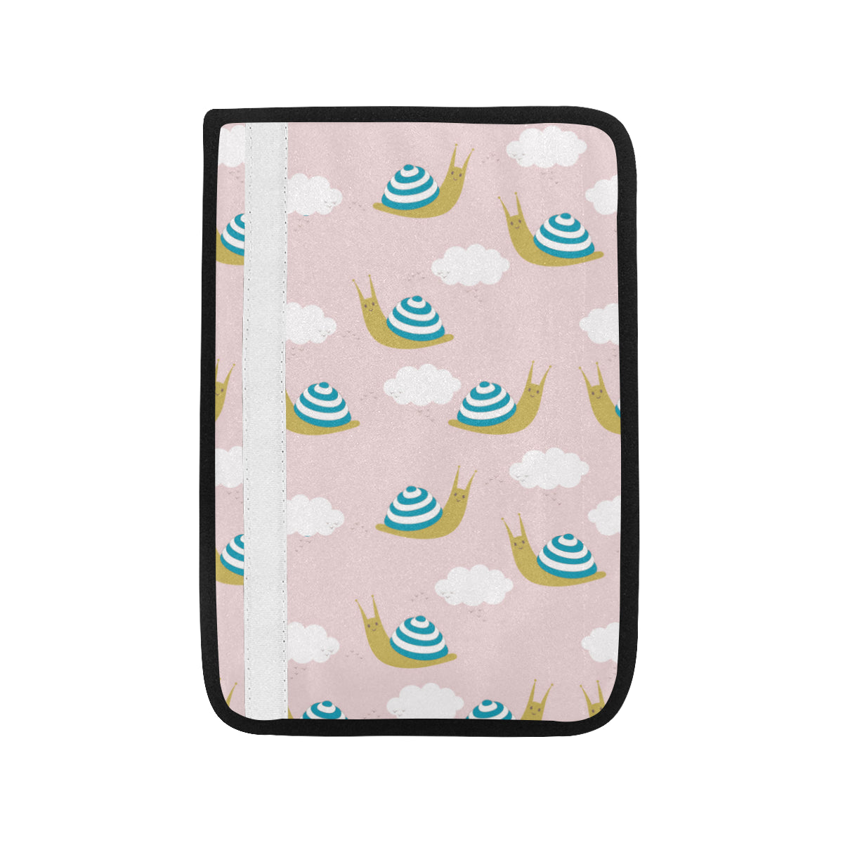 Snail Pattern Print Design 02 Car Seat Belt Cover