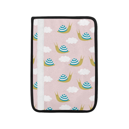 Snail Pattern Print Design 02 Car Seat Belt Cover