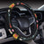 Camping Campfire Marshmallows Steering Wheel Cover with Elastic Edge