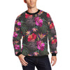 Hibiscus Pattern Print Design HB014 Men Long Sleeve Sweatshirt