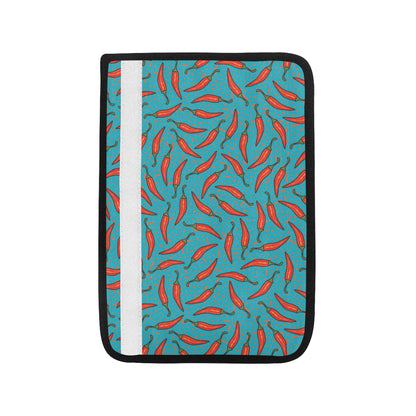Chilli Pepper Pattern Print Design 05 Car Seat Belt Cover