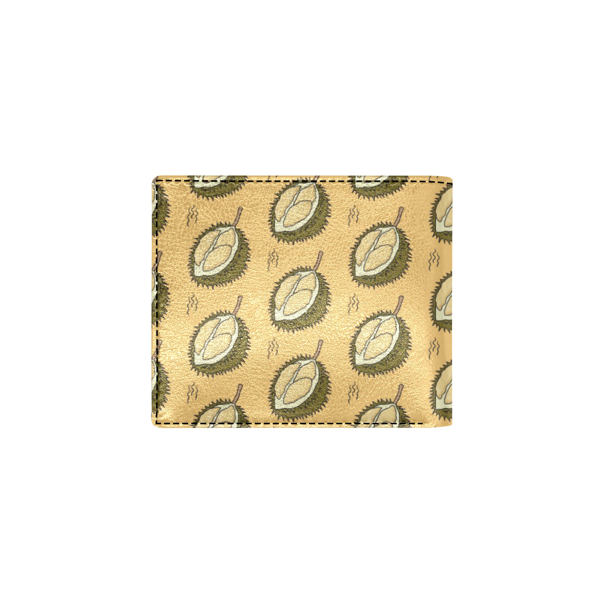 Durian Pattern Print Design DR02 Men's ID Card Wallet