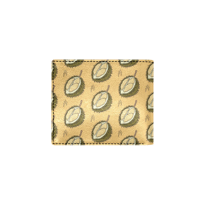 Durian Pattern Print Design DR02 Men's ID Card Wallet