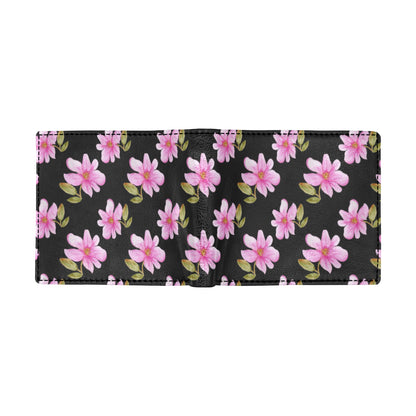 Magnolia Pattern Print Design MAG06 Men's ID Card Wallet
