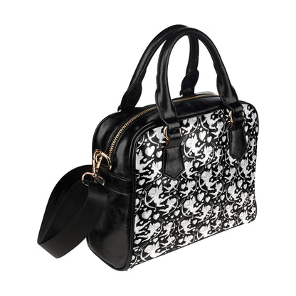 Cupid Pattern Print Design 04 Shoulder Handbag