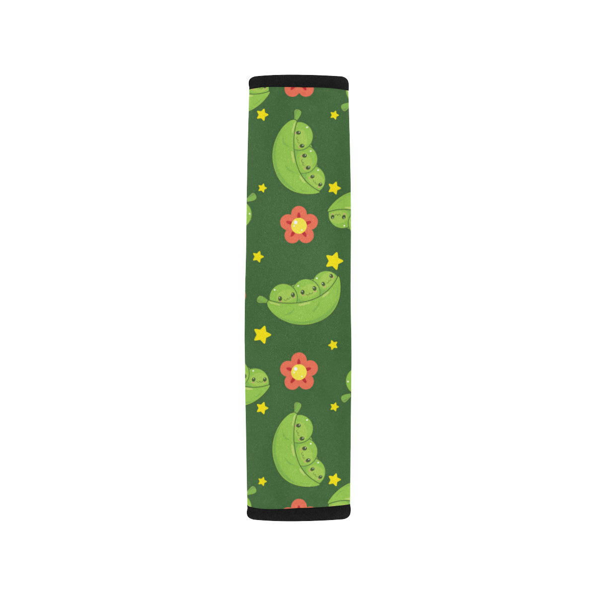 Peas Pattern Print Design A01 Car Seat Belt Cover