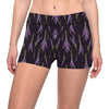 Lavender Pattern Print Design LV05 Yoga Shorts