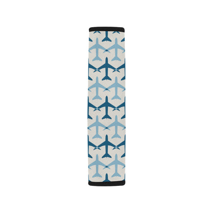 Airplane Pattern Print Design 04 Car Seat Belt Cover