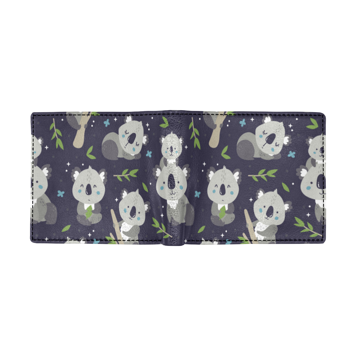 Koala Pattern Print Design 04 Men's ID Card Wallet