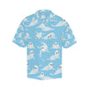 Sea Lion Cute Pattern Print Design 03 Men's Hawaiian Shirt