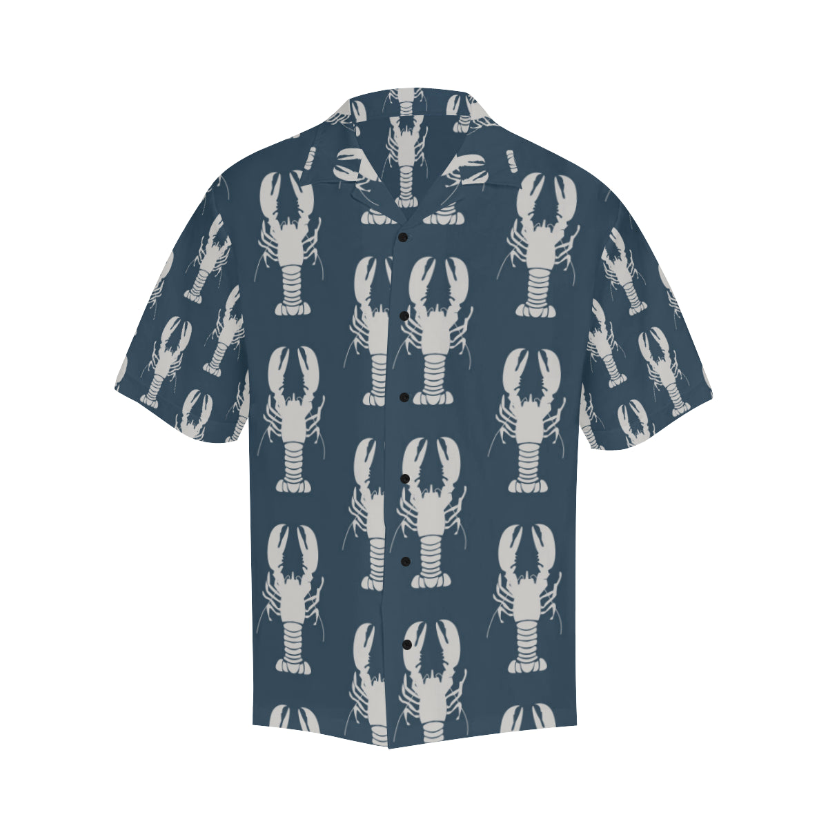 Lobster Pattern Print Design 02 Men's Hawaiian Shirt