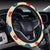 Swallow Bird Pattern Print Design 05 Steering Wheel Cover with Elastic Edge