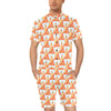 Buddha Pattern Print Men's Romper