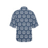 Anchor Pattern Print Design 04 Women's Hawaiian Shirt