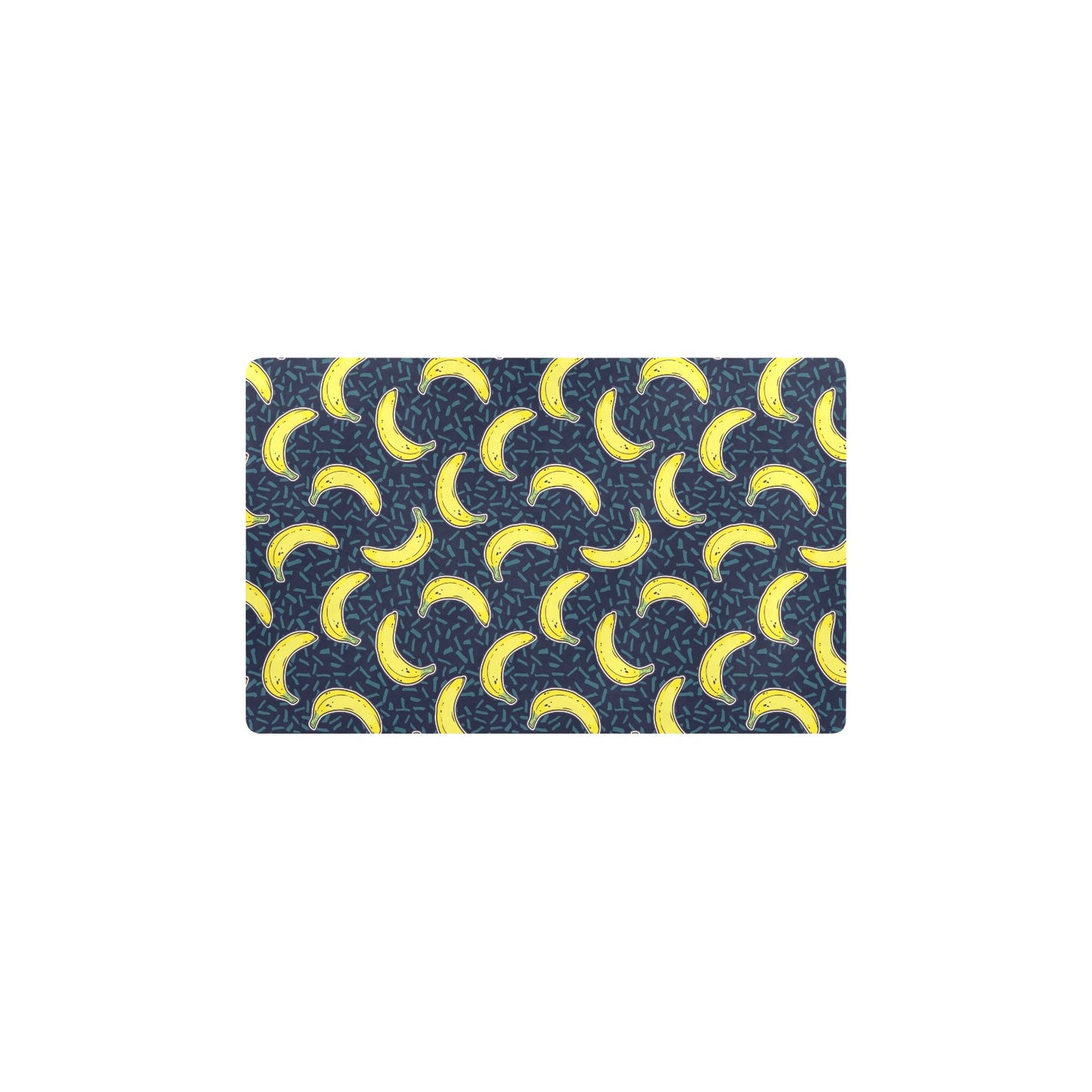 Banana Pattern Print Design BA09 Kitchen Mat