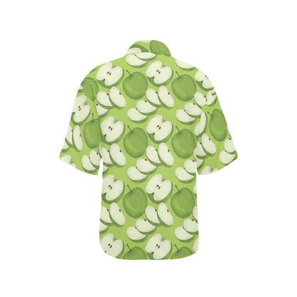 Apple Pattern Print Design AP010 Women's Hawaiian Shirt