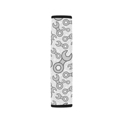 Mechanic Pattern Print Design 05 Car Seat Belt Cover