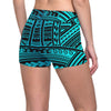 Polynesian Tribal Yoga Shorts