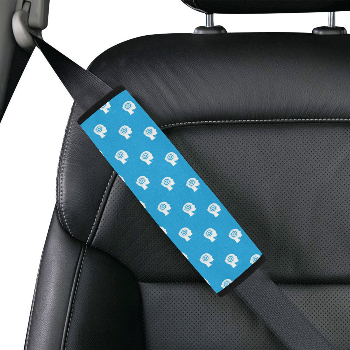 Psychology Pattern Print Design A03 Car Seat Belt Cover