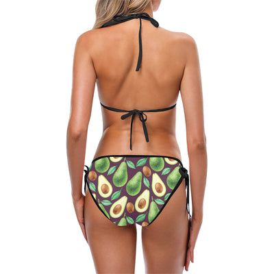 Avocado Pattern Print Design AC08 Bikini