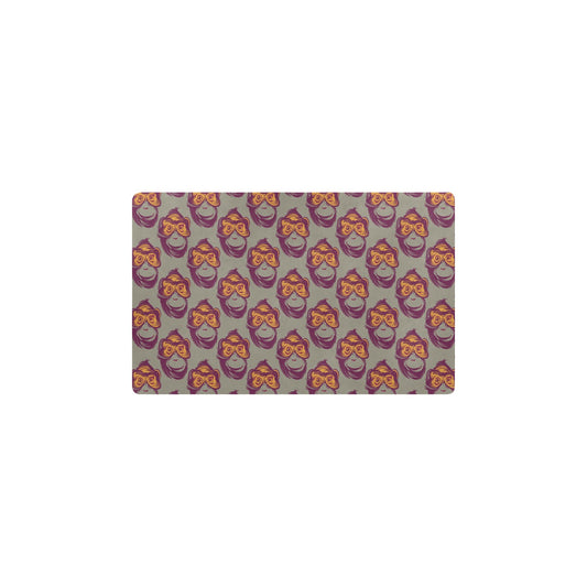 Chimpanzee Pattern Print Design 02 Kitchen Mat
