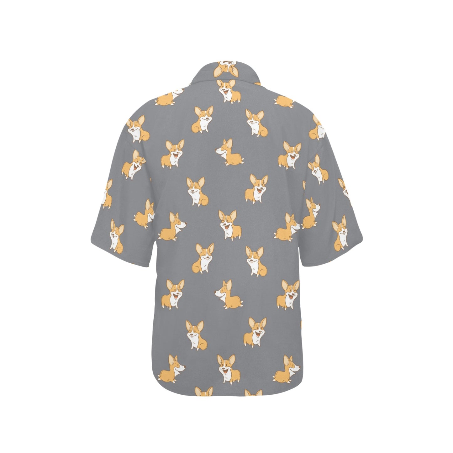 Pembroke Welsh Corgis Pattern Print Design A02 Women's Hawaiian Shirt