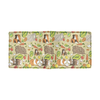 Guinea Pig Pattern Print Design 02 Men's ID Card Wallet