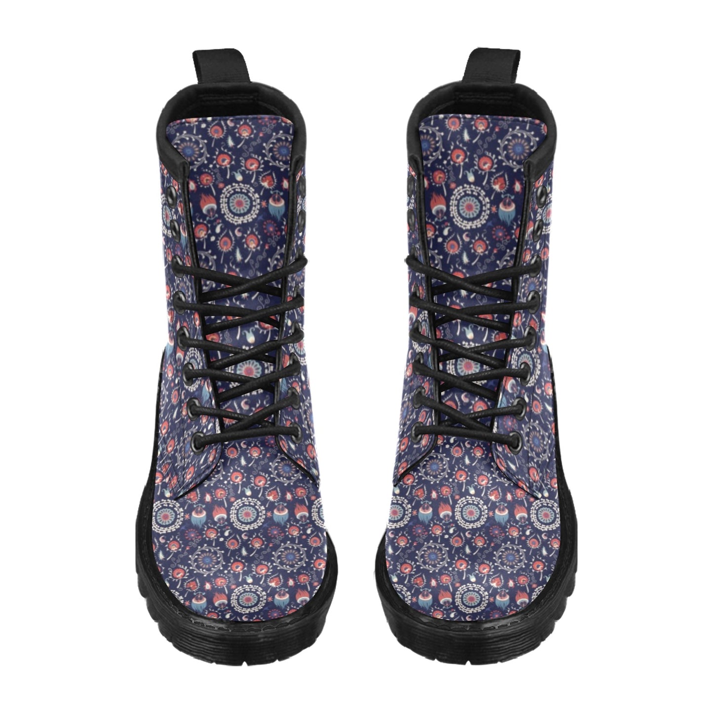 Suzani Print Design LKS305 Women's Boots