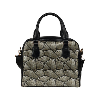 Armor Pattern Print Design 01 Shoulder Handbag