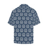 Anchor Pattern Print Design 04 Men's Hawaiian Shirt