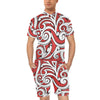 Maori Polynesian Themed Design Print Men's Romper