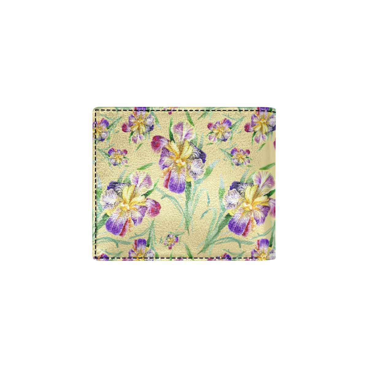 Iris Pattern Print Design IR06 Men's ID Card Wallet