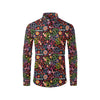 Peace Sign Colorful Design Print Men's Long Sleeve Shirt