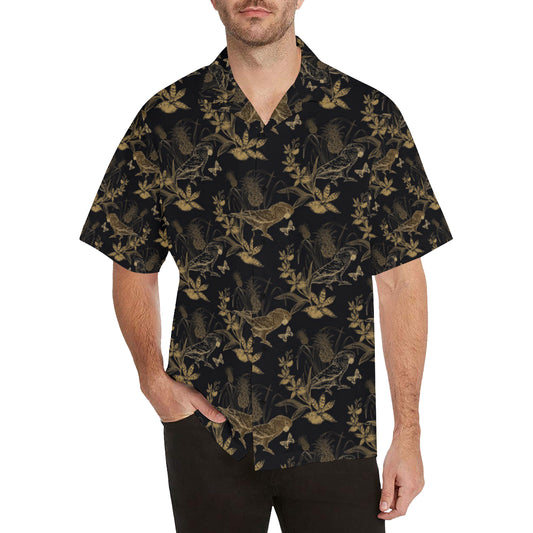 Parakeet Pattern Print Design A05 Men's Hawaiian Shirt