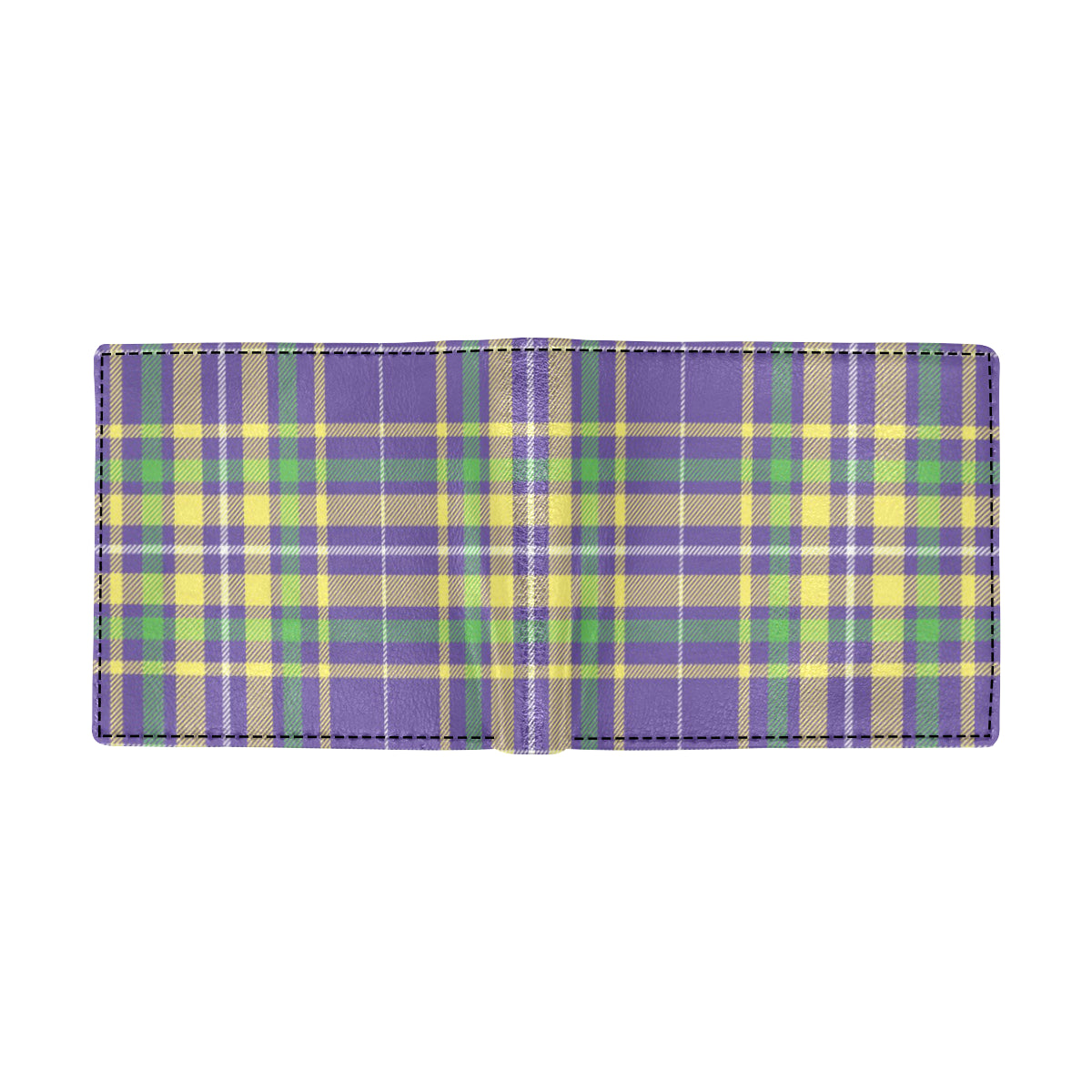 Mardi Gras Pattern Print Design 010 Men's ID Card Wallet